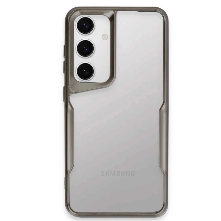 BFS  Samsung Galaxy A16 5G Kılıf Boyi Silikon Kapak - Titan Gri