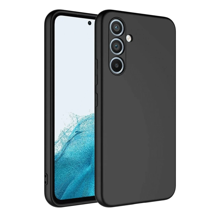 BFS  Samsung Galaxy A16 5G Kılıf First Silikon - Siyah