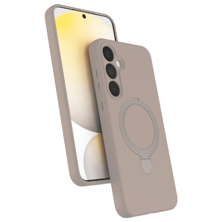 BFS  Samsung Galaxy A16 5G Regal Magsafe Standlı Kapak - Çöl Titanyum