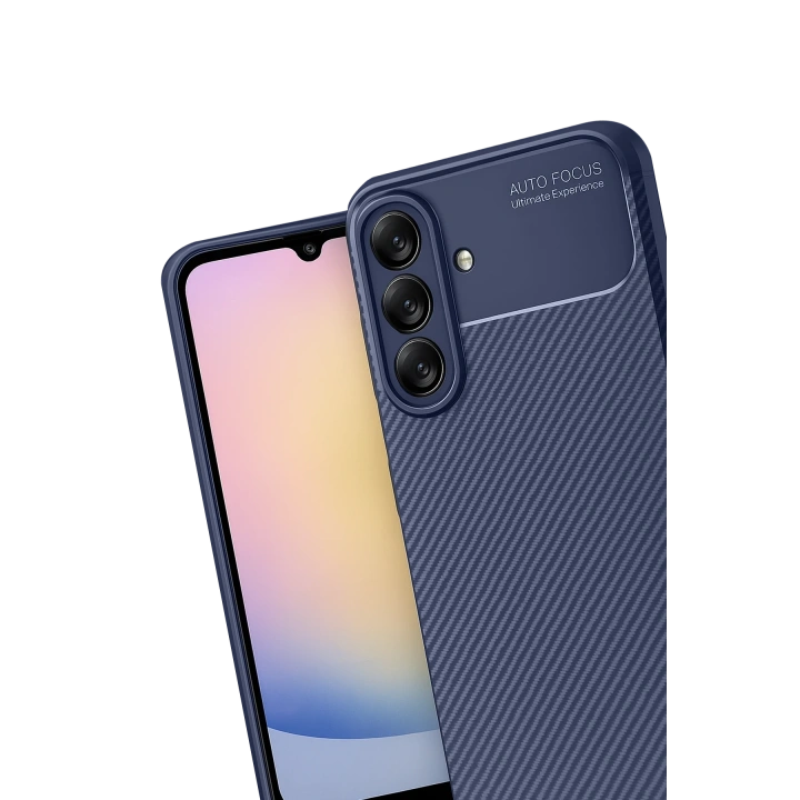 BFS  Samsung Galaxy A17 5G Auto Focus Karbon Kapak - Lacivert