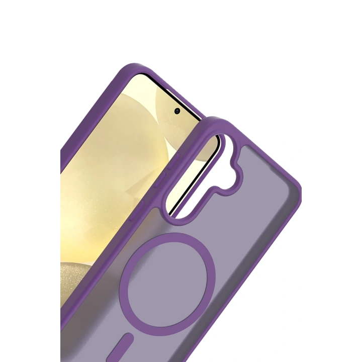 BFS  Samsung Galaxy A17 5G Jota Magsafe Kapak - Derin Mor