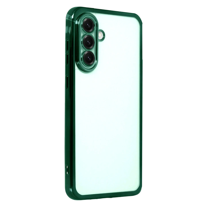 BFS  Samsung Galaxy A17 5G  Lensli Silikon - Yeşil