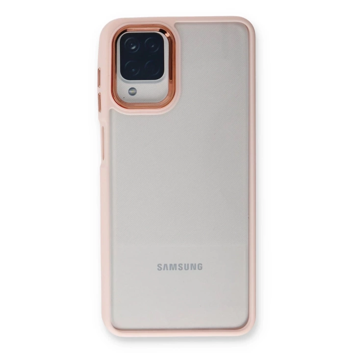 BFS  Samsung Galaxy A22 Kılıf Dora Kapak - Pudra