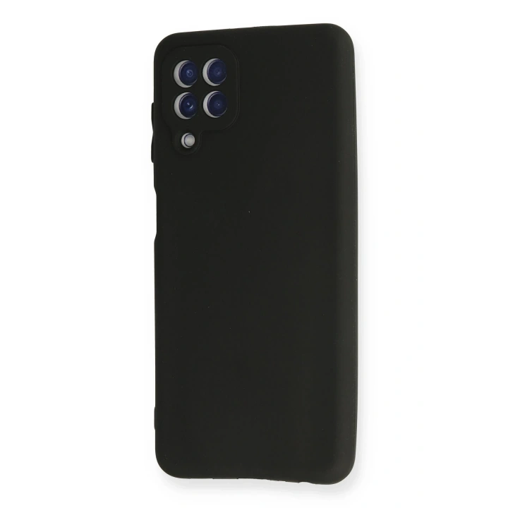 BFS  Samsung Galaxy A22 Kılıf First Silikon - Siyah