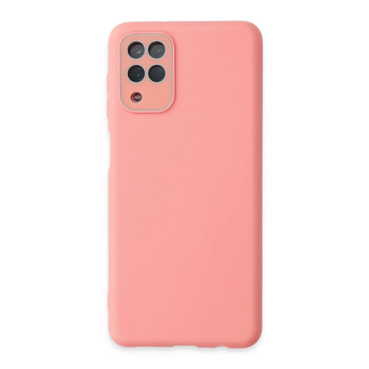 BFS  Samsung Galaxy A22 Kılıf Lansman Glass Kapak - Pembe