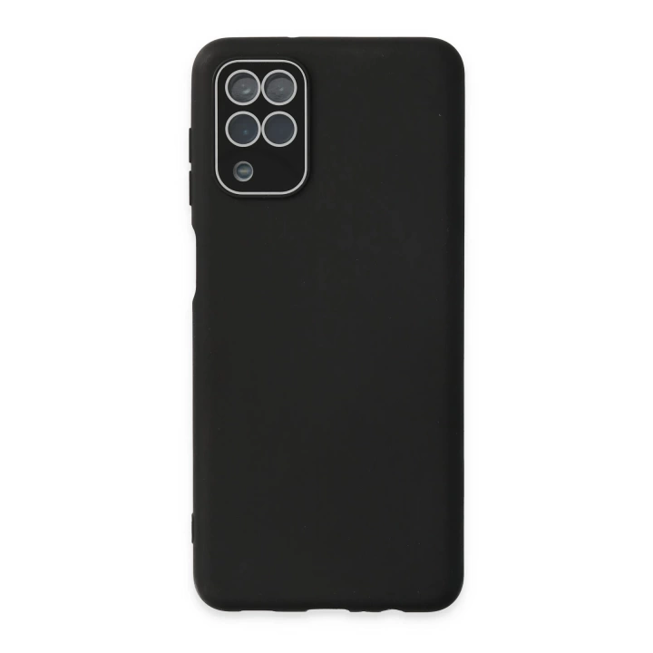 BFS  Samsung Galaxy A22 Kılıf Lansman Glass Kapak - Siyah