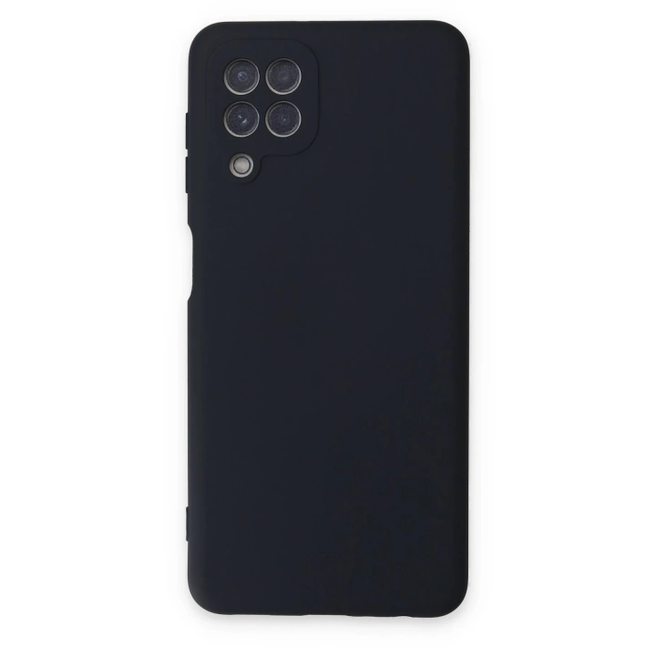 BFS  Samsung Galaxy A22 Kılıf Nano içi Kadife Silikon - Lacivert