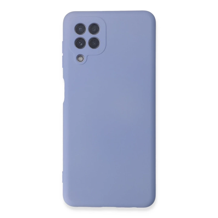 BFS  Samsung Galaxy A22 Kılıf Nano içi Kadife Silikon - Lila