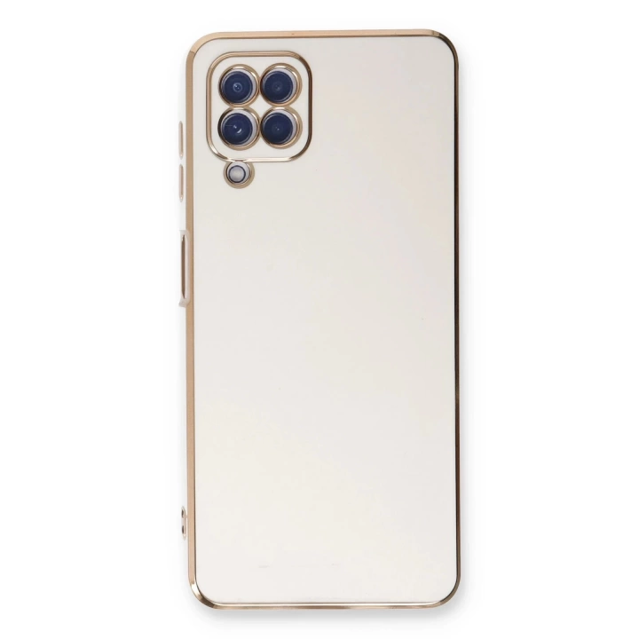 BFS  Samsung Galaxy A22 Kılıf Volet Silikon - Beyaz