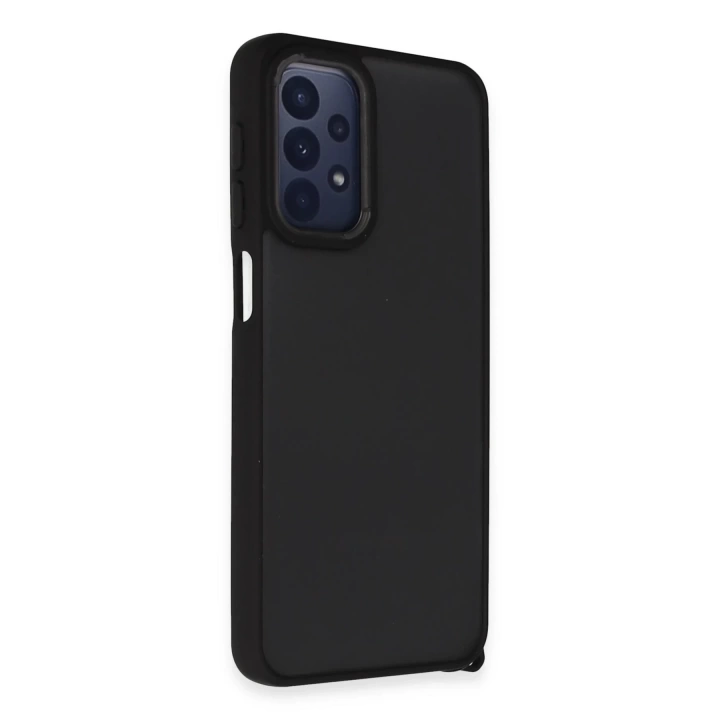 BFS  Samsung Galaxy A23 4G Kılıf Elegant Kapak - Siyah