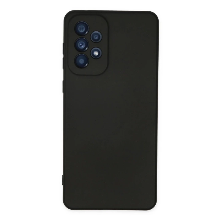 BFS  Samsung Galaxy A23 4G Kılıf Nano içi Kadife Silikon - Siyah