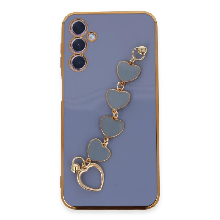 BFS  Samsung Galaxy A24 4G Kılıf Esila Silikon - Gri