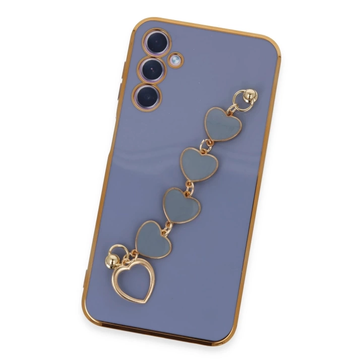 BFS  Samsung Galaxy A24 4G Kılıf Esila Silikon - Gri