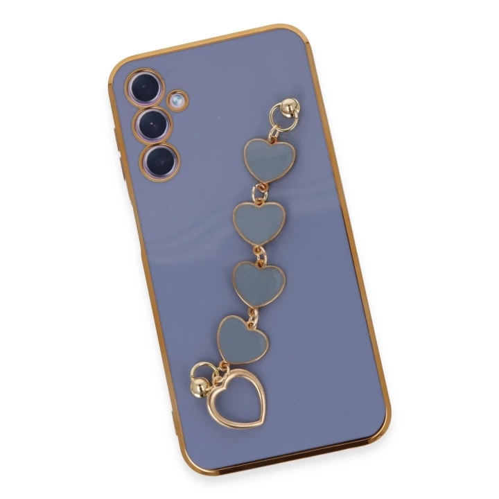 BFS  Samsung Galaxy A24 4G Kılıf Esila Silikon - Gri