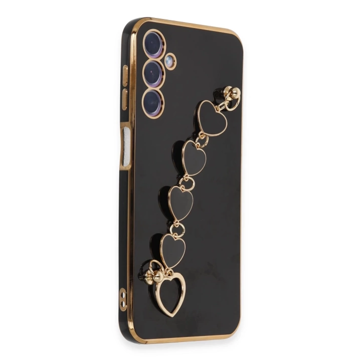 BFS  Samsung Galaxy A24 4G Kılıf Esila Silikon - Siyah