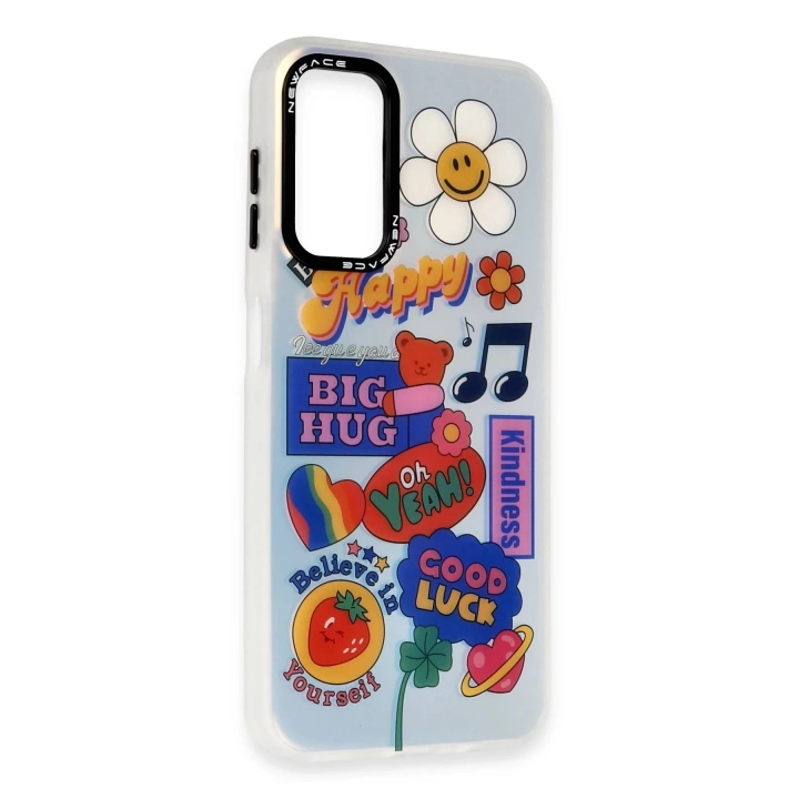 BFS  Samsung Galaxy A24 4G Kılıf Estoril Desenli Kapak - Estoril - 15