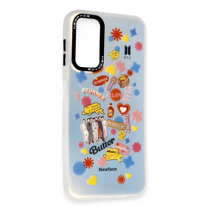 BFS  Samsung Galaxy A24 4G Kılıf Estoril Desenli Kapak - Estoril - 16