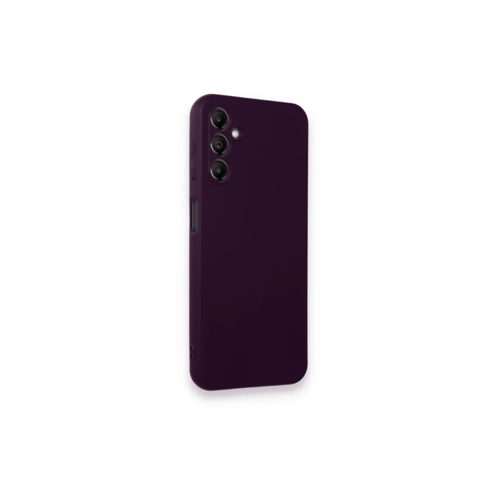 BFS  Samsung Galaxy A24 4G Kılıf First Silikon - Mor