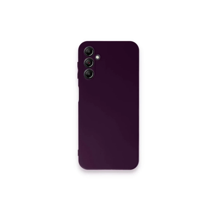 BFS  Samsung Galaxy A24 4G Kılıf First Silikon - Mor