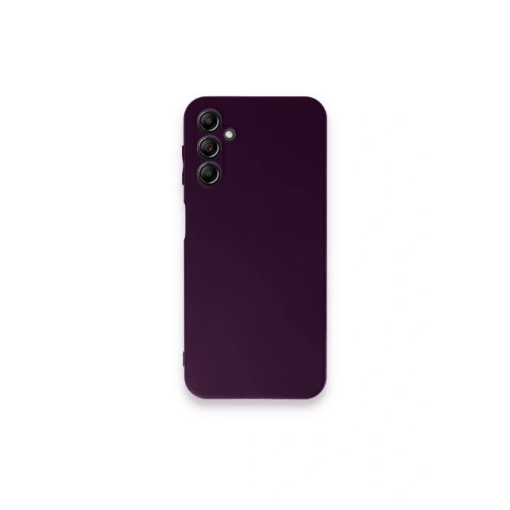 BFS  Samsung Galaxy A24 4G Kılıf First Silikon - Mor