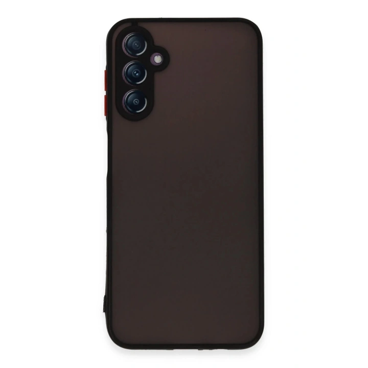 BFS Samsung Galaxy A24 4G Kılıf Montreal Silikon Kapak - Siyah