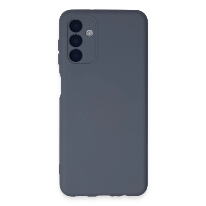 BFS  Samsung Galaxy A24 4G Kılıf Nano içi Kadife Silikon - Gri