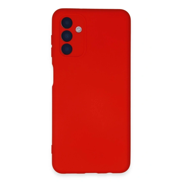 BFS  Samsung Galaxy A24 4G Kılıf Nano içi Kadife Silikon - Kırmızı