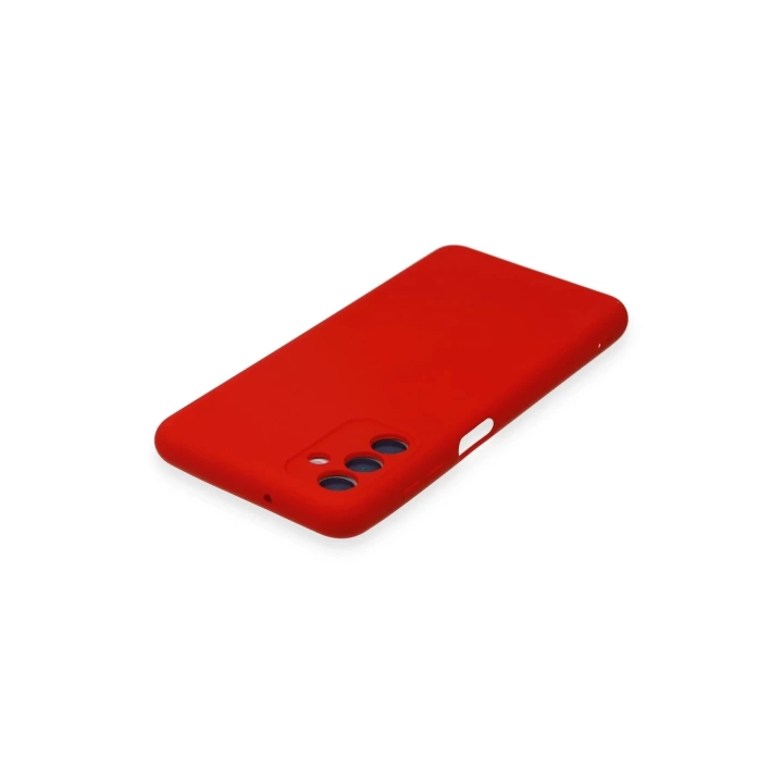 BFS  Samsung Galaxy A24 4G Kılıf Nano içi Kadife Silikon - Kırmızı