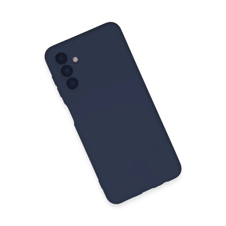 BFS  Samsung Galaxy A24 4G Kılıf Nano içi Kadife Silikon - Lacivert