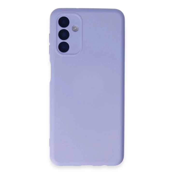 BFS  Samsung Galaxy A24 4G Kılıf Nano içi Kadife Silikon - Lila