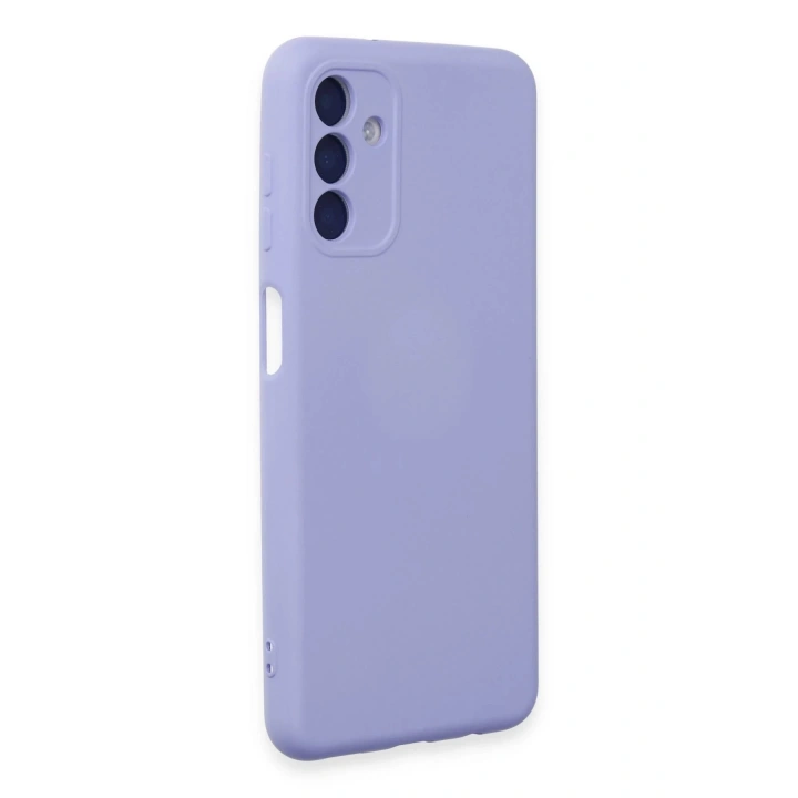 BFS Samsung Galaxy A24 4G Kılıf Nano içi Kadife Silikon - Lila