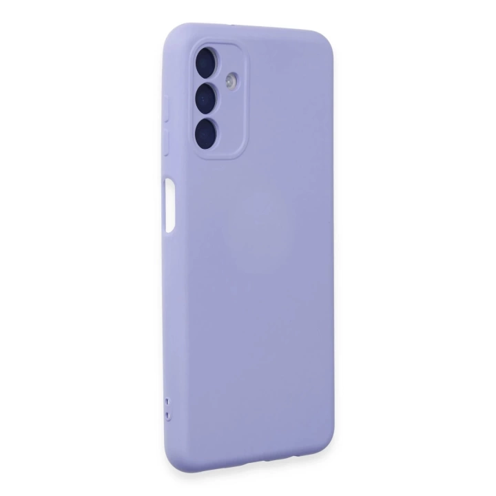BFS  Samsung Galaxy A24 4G Kılıf Nano içi Kadife Silikon - Lila