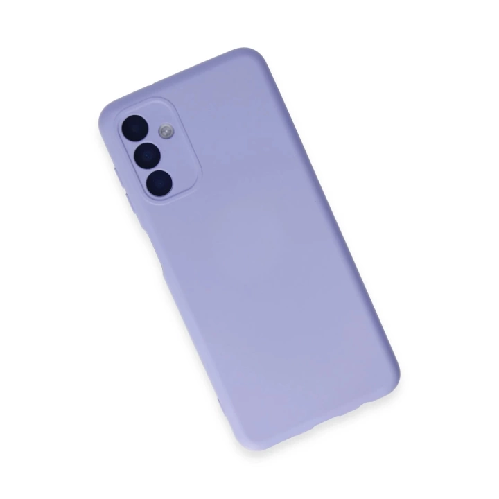 BFS  Samsung Galaxy A24 4G Kılıf Nano içi Kadife Silikon - Lila