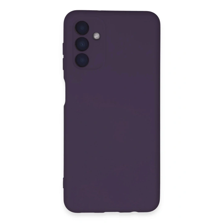 BFS  Samsung Galaxy A24 4G Kılıf Nano içi Kadife Silikon - Mor