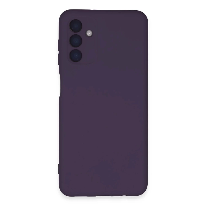 BFS  Samsung Galaxy A24 4G Kılıf Nano içi Kadife Silikon - Mor