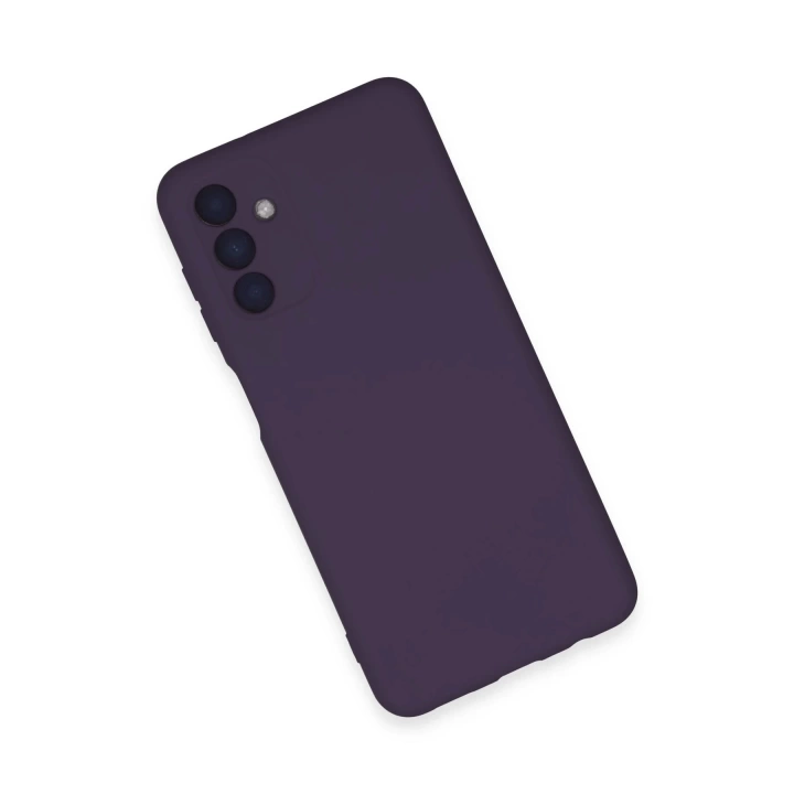 BFS  Samsung Galaxy A24 4G Kılıf Nano içi Kadife Silikon - Mor