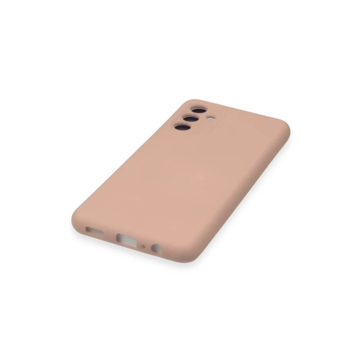 BFS  Samsung Galaxy A24 4G Kılıf Nano içi Kadife Silikon - Pudra