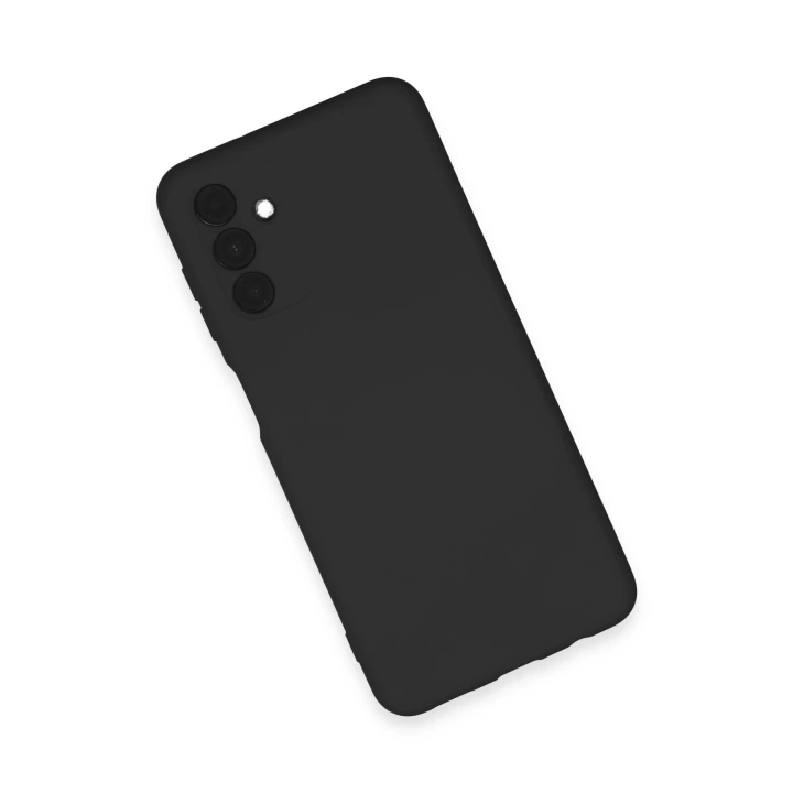 BFS  Samsung Galaxy A24 4G Kılıf Nano içi Kadife Silikon - Siyah