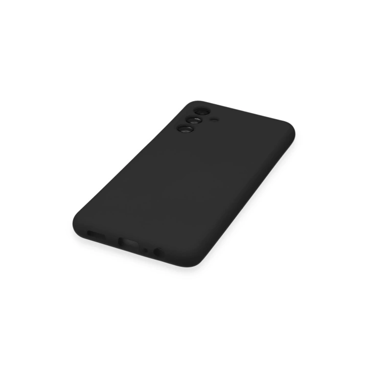 BFS  Samsung Galaxy A24 4G Kılıf Nano içi Kadife Silikon - Siyah