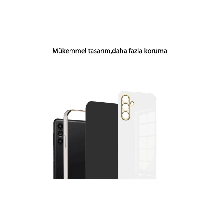 BFS  Samsung Galaxy A24 4G Kılıf Volet Silikon - Pembe