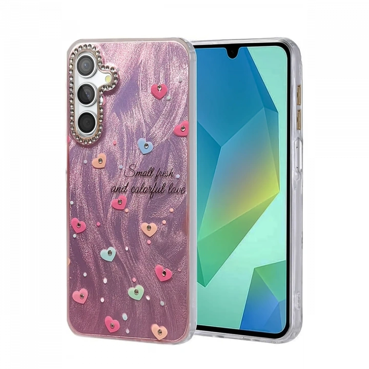 BFS  Samsung Galaxy A25 5G Kılıf Blade Aynalı Desenli Kapak - Desen 8