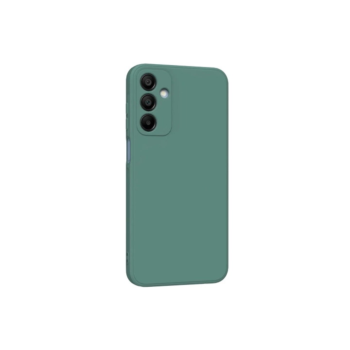 BFS  Samsung Galaxy A25 5G Kılıf First Silikon - Koyu Yeşil