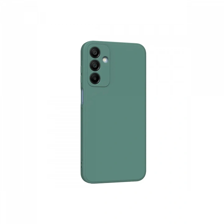 BFS  Samsung Galaxy A25 5G Kılıf First Silikon - Koyu Yeşil
