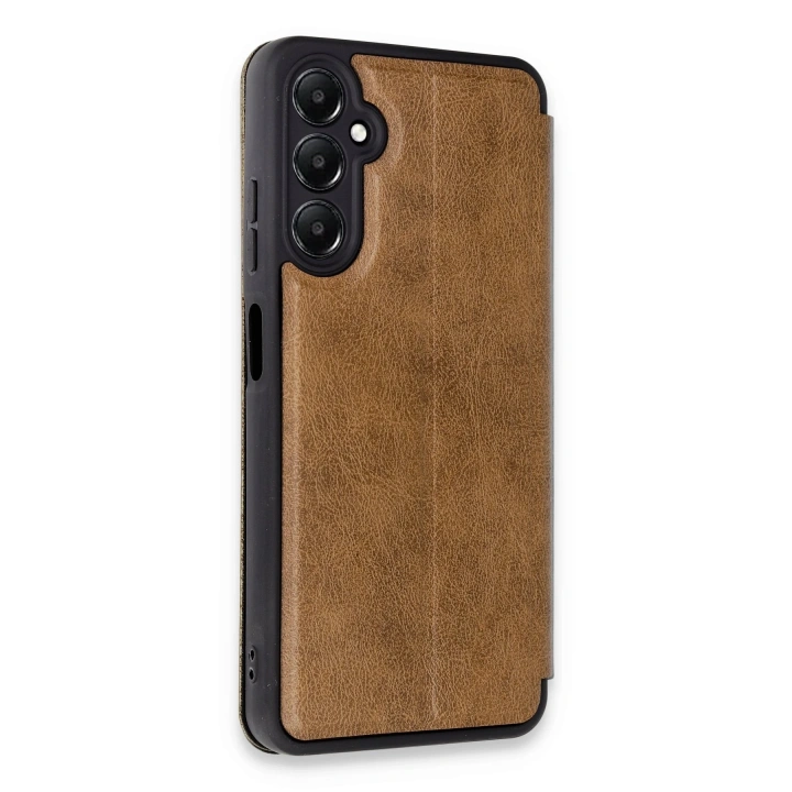 BFS  Samsung Galaxy A25 5G Kılıf Flip Cover - Taba