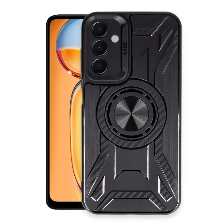 BFS  Samsung Galaxy A25 5G Kılıf Lincoln Silikon - Siyah