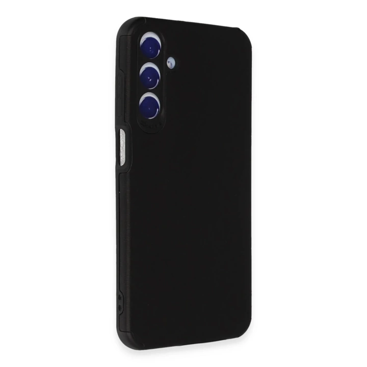 BFS  Samsung Galaxy A25 5G Kılıf Loop Deri Silikon - Siyah