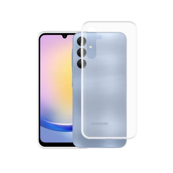 BFS  Samsung Galaxy A25 5G Kılıf Lüx Şeffaf Silikon