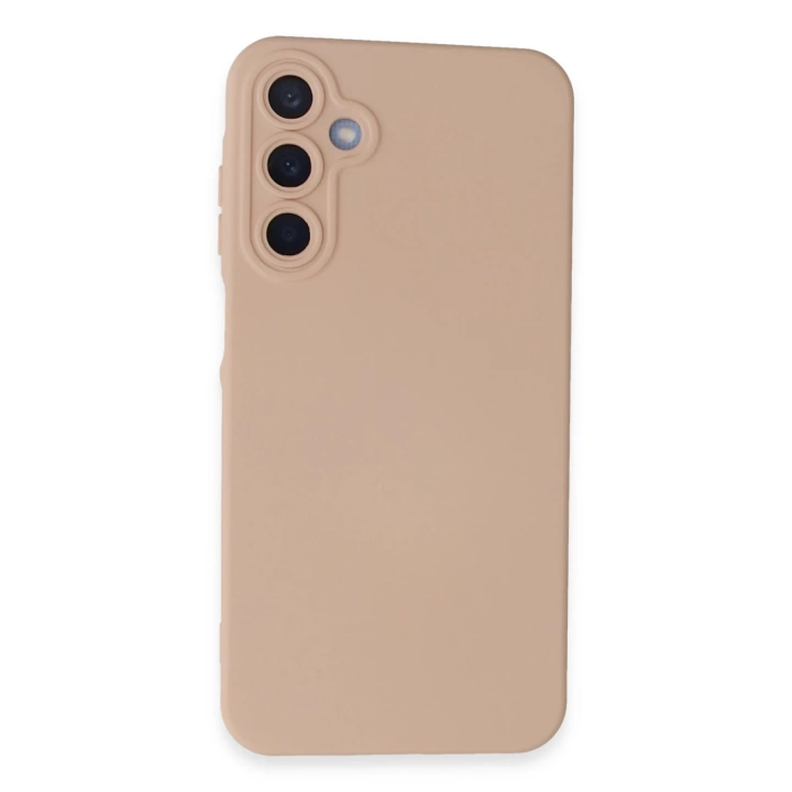 BFS  Samsung Galaxy A25 5G Kılıf Nano içi Kadife Silikon - Pudra