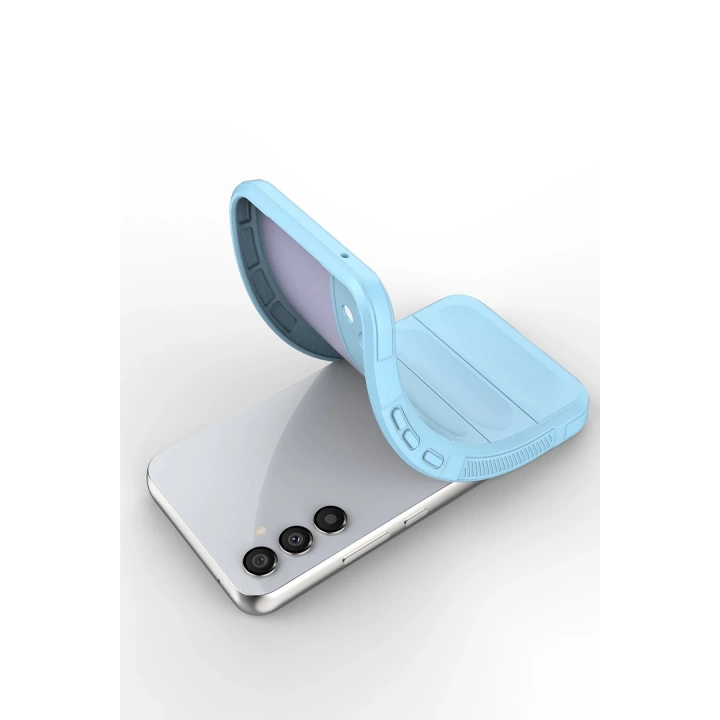 BFS  Samsung Galaxy A25 5G Kılıf Optimum Silikon - Sky Blue