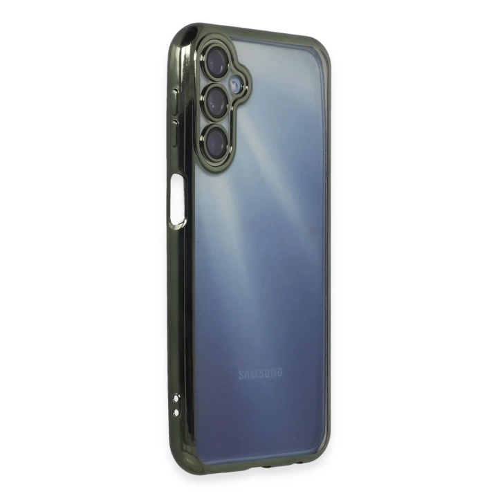BFS  Samsung Galaxy A25 5G Kılıf Razer Lensli Silikon - Yeşil